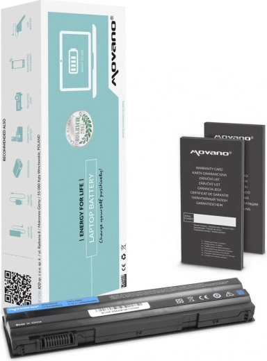Movano Standard batteri til bærbar Dell T54FJ 4400 mAh (49 Wh)