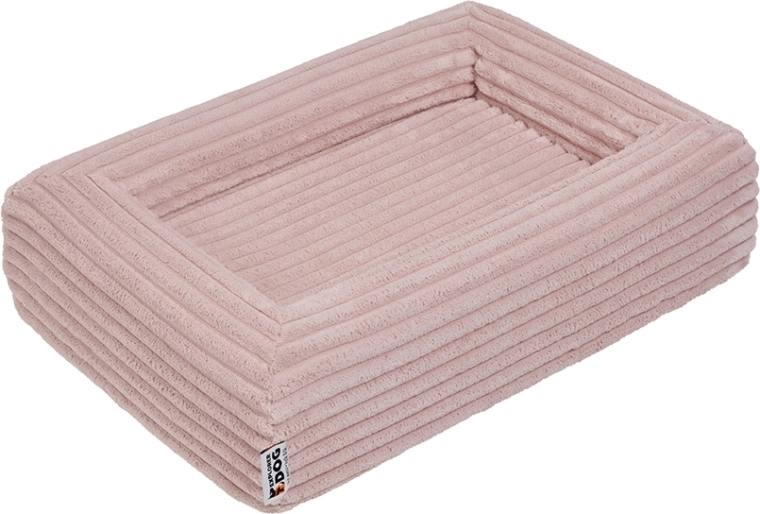 Ortopædisk hundeseng EXPLORER DOG Cloud S 80 × 60 cm støvet pink