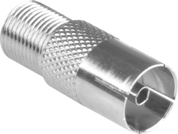 Sencor-adapter fra F-stik til koaksialt stik