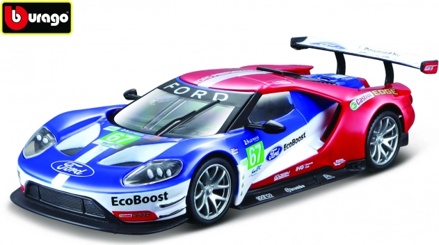 Metalbilmodel 1:32 BBURAGO FORD GT Le Mans 2017 #67