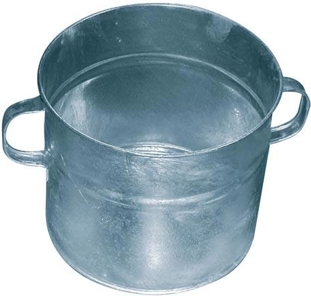 Galvaniseret gryde 30 l