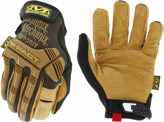 Læderarbejdshandsker Mechanix Durahide M‑Pact Leather, størrelse S