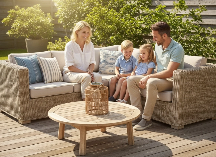 Solcelledrevet brun lanterne 20 cm med LED