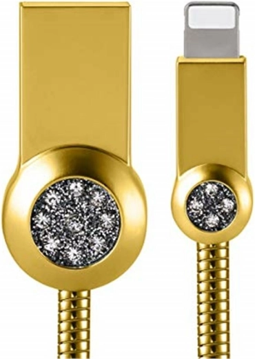 Remax RC-085i datakabel Lightning, guld