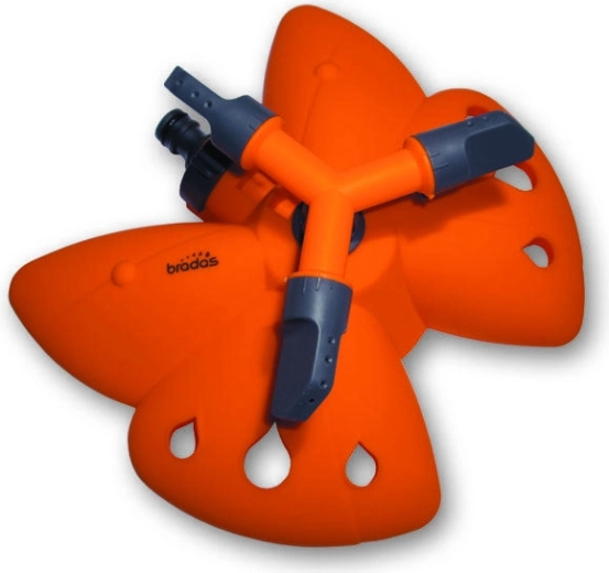 Roterende 3-armet sprinkler på sokkel Sommerfugl