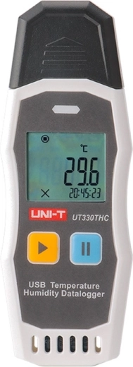 Digitalt termohygrometer Uni-T UT330THC med USB og datalogning
