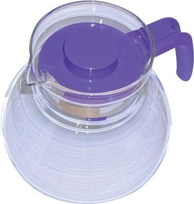 Glastekande til te Matura 1 l med plastlåg og hank