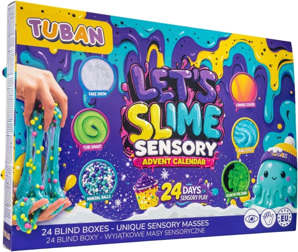 Adventskalender Let's Slime – 24 dages sanselig sjov