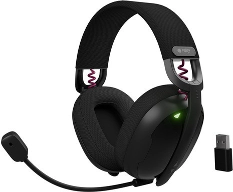 Fury Fukiya F6 trådløst gaming-headset sort