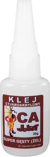 Cyanoakrylatlim Joker super-tykt (gel) 20 g (låg med nål)