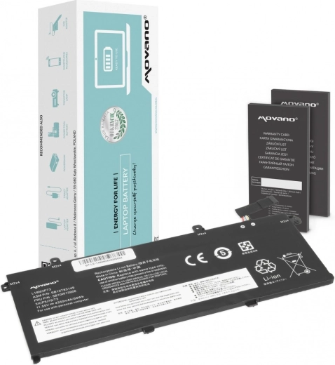 Movano batteri L18M3P73 til Lenovo ThinkPad T490/T495/P43s/P14s 50 Wh