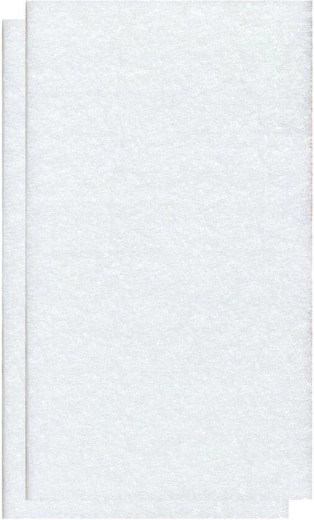 Selvklæbende filtunderlag til møbler 100 × 60 mm, hvid, 2 stk.