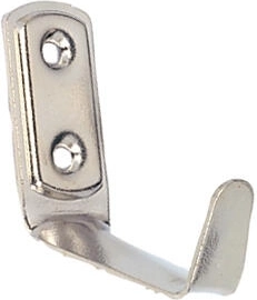 Mellemstor knage nikkel 41 × 48 mm, pakke 20 stk