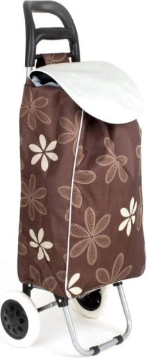 Indkøbsvogn CARRIE 95x36 cm brun