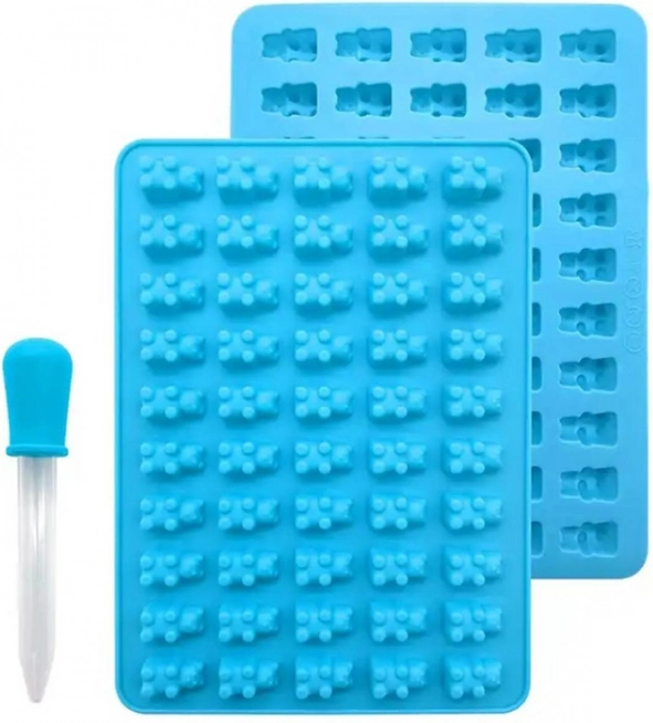 Silikoneform til gelébamser