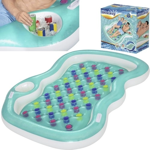 Dobbelt oppustelig luftmadras - BESTWAY 43045