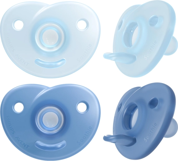 Philips Avent Soothie sut med 0–6 m, dreng, 2 stk.