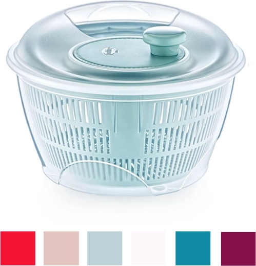 Salatslynge 5 l grå‑blå