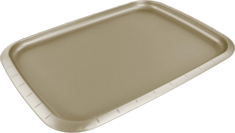 Kitchisimo bageplade guld 37 × 27,6 × 1,6 cm