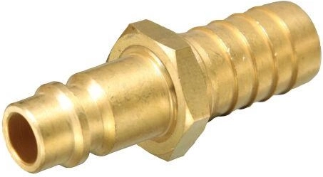 Hurtigkoblingsadapter 1/4" – 6 mm messing