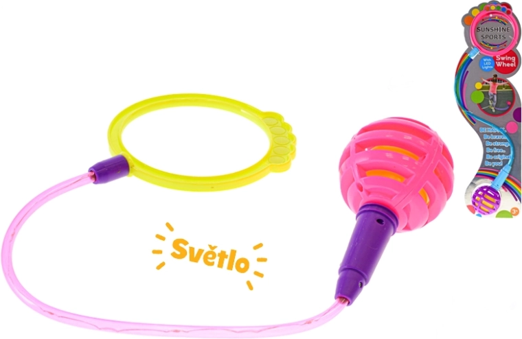 Lysende hoppelege Hip Hop 80 cm til børn