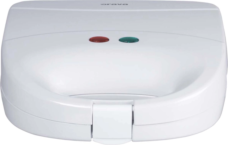 Trekantet sandwichmaker 750 W hvid