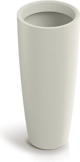 Molio Round Slim blomsterpotte 38 cm sandfarvet