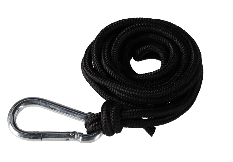 Sæt til ophængning af hængekøje – stropper med karabiner, bæreevne 200 kg