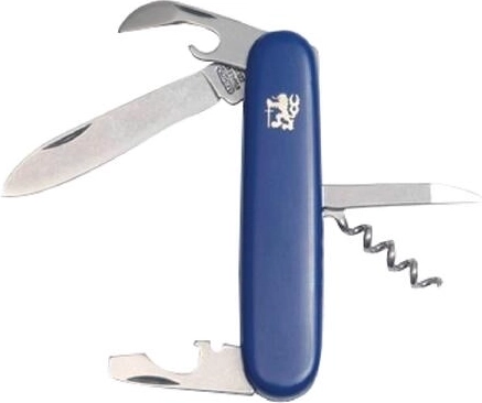 Lommekniv med proptrækker og oplukkere