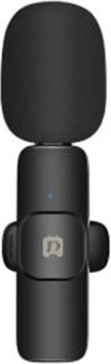 Trådløs PULUZ clip-on (lavalier) mikrofon med USB-C-modtager
