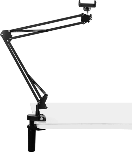 PULUZ bordholder til telefon til livestreaming (sort)