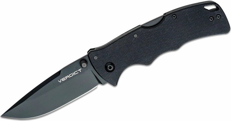 Cold Steel Verdict spear point foldekniv 7,6 cm sort G10