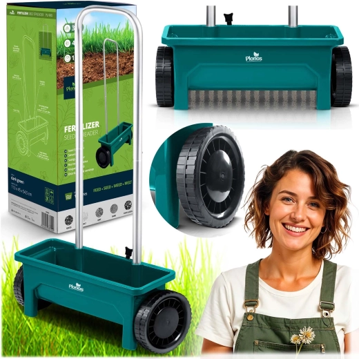 Manuelt spreder til frø og gødning 12 l PLONOS