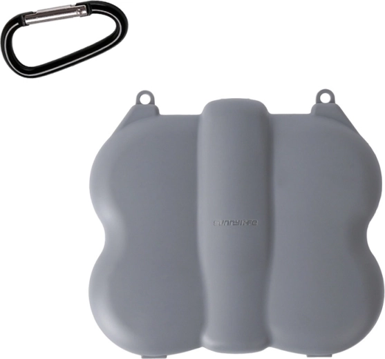 Sunnylife mini-etui med karabinhage til DJI Neo 2 grå