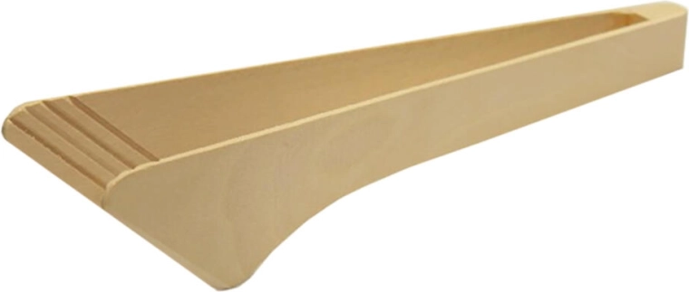 Brede køkkentænger af bøgetræ 30 cm