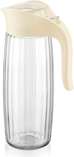 Glaskande med låg 1,5 l