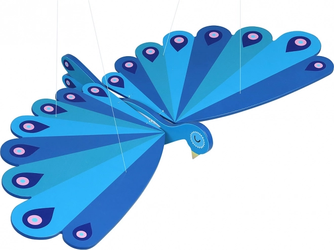Træ-flyvende påfugl VILAC – hængende dekoration