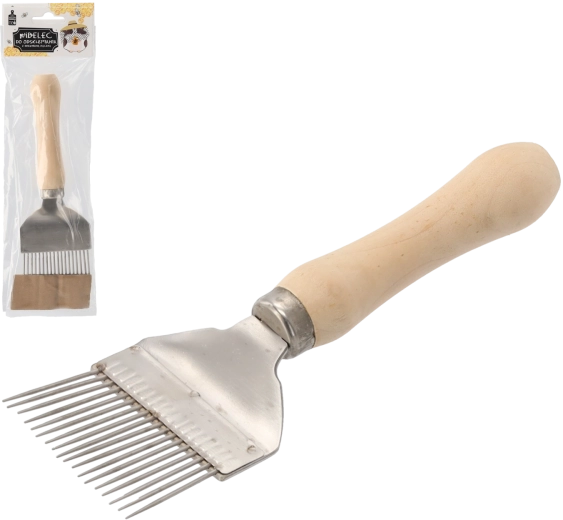 Afdækningsgaffel med træhåndtag 20 × 6,5 cm