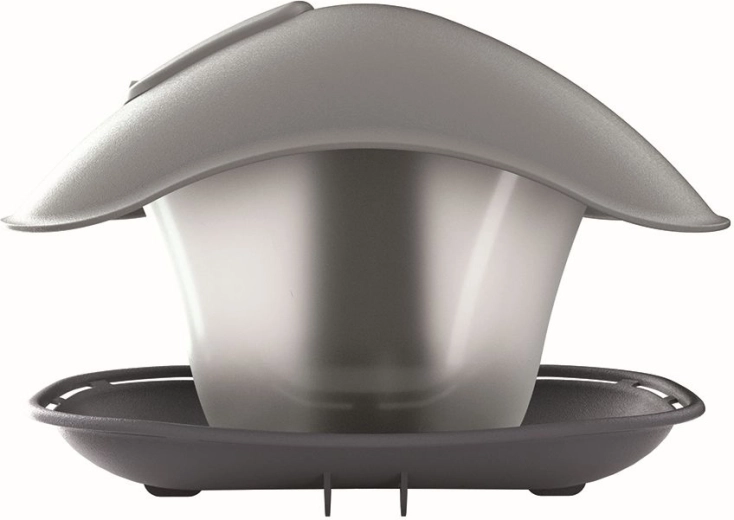 Fuglefoderhus Birdyfeed Square antracit