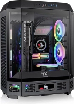 Thermaltake The Tower 600 TG sort computerkabinet