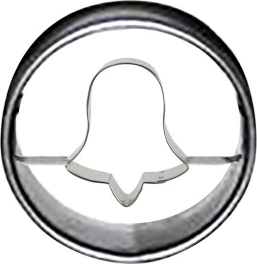 Udstiksform til småkager cirkel – klokke 4 cm