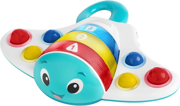 Baby Einstein sensorisk legetøj Pop & Explore Stingray, 6 m+