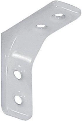 Konsol til hylde 30 × 30 mm hvid