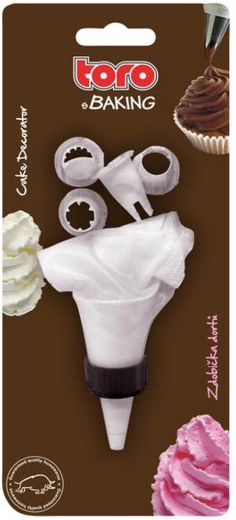 Stofsprøjte til kager TORO med 4 mundstykker