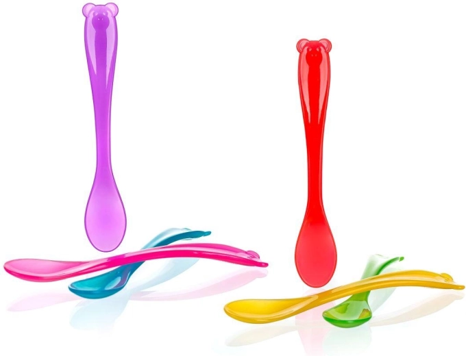 Børneskeer 4Kids, plast, 13,5 cm, farvemix, 3 stk.