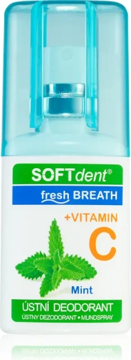 SOFTdent munddeodorant i spray frisk mynte 20 ml