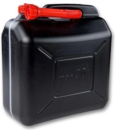 Plastdunk til flygtige stoffer 20 l, sort