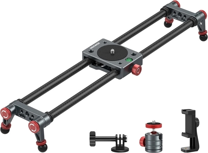 Neewer kameraskinner i kulfiber 40 cm