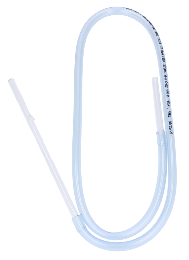 Aftap- og bundfældningsslange til vin med glasrør, 100 cm