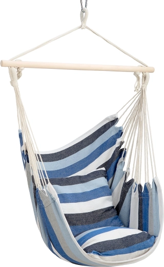 Hængestol i brasiliansk stil, blå